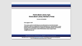 What Ebook.worldlibrary.net website looked like in 2020 (3 years ago)