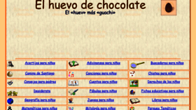 What Elhuevodechocolate.com website looked like in 2020 (3 years ago)