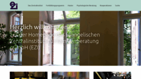 What Ezi-berlin.de website looked like in 2020 (5 years ago)