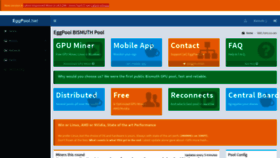 What Eggpool.net website looked like in 2020 (3 years ago)