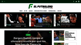 What Elfutbolero.com.mx website looked like in 2020 (3 years ago)
