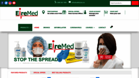 What Eiremed.ie website looked like in 2020 (3 years ago)