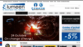 What Elumeen.com website looked like in 2020 (3 years ago)