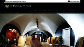 What Exowood.pl website looked like in 2020 (3 years ago)