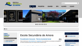What Esec-amora.pt website looked like in 2020 (3 years ago)