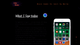What Echowaves.com website looked like in 2020 (4 years ago)
