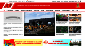 What En.dangcongsan.vn website looked like in 2020 (3 years ago)