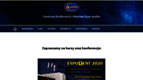 What Expo-andre.pl website looked like in 2020 (3 years ago)