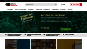 What Editoracontexto.com.br website looked like in 2020 (3 years ago)