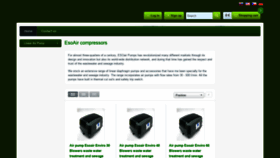 What Esoair-compressors.com website looked like in 2020 (3 years ago)