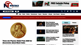 What English.newstrack.com website looked like in 2020 (4 years ago)