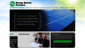 What Energysourcepartners.com website looked like in 2020 (3 years ago)