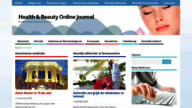 What E-dermatologie.md website looked like in 2020 (3 years ago)