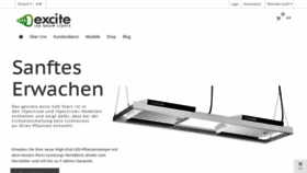 What Exciteled.de website looked like in 2020 (3 years ago)