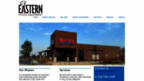 What Easternfoodequipment.com website looked like in 2020 (3 years ago)