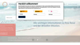 What Erholungswerk.de website looked like in 2020 (3 years ago)