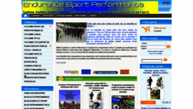 What Endurance-sport-performance.com website looked like in 2020 (3 years ago)