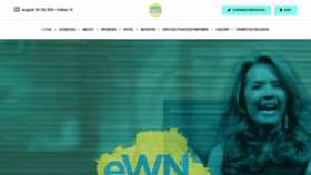 What Ewomennetworkconference.com website looked like in 2020 (3 years ago)