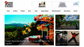 What Essemundoenosso.com.br website looked like in 2020 (3 years ago)