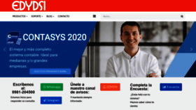 What Edydsi.com website looked like in 2020 (3 years ago)
