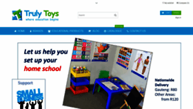 What Educationaltoys.co.za website looked like in 2020 (3 years ago)