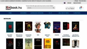 What Enbook.hu website looked like in 2020 (3 years ago)