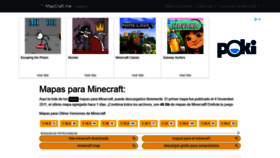 What Es.mapcraft.me website looked like in 2020 (5 years ago)