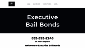What Executivebailbonds.net website looked like in 2020 (4 years ago)