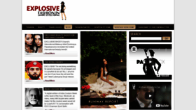 What Explosivefashion.in website looked like in 2020 (3 years ago)
