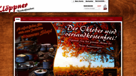 What Eichsfelder-wurstspezialitaeten.de website looked like in 2020 (3 years ago)