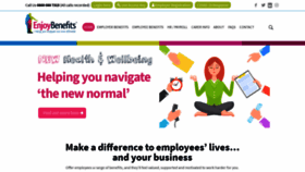 What Enjoybenefits.co.uk website looked like in 2020 (3 years ago)