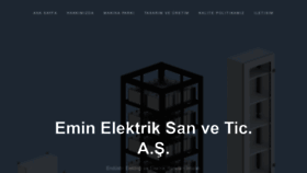 What Emin-elk.com.tr website looked like in 2020 (3 years ago)