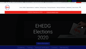 What Ehedg.pt website looked like in 2020 (3 years ago)