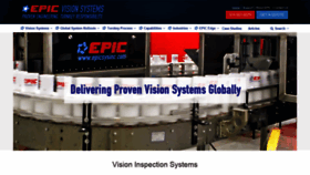 What Epicvisionsystems.com website looked like in 2020 (3 years ago)