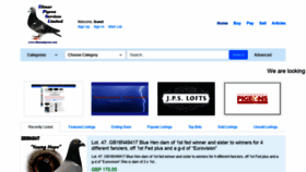 What Elimarpigeons.com website looked like in 2020 (3 years ago)