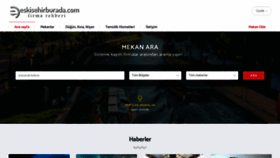 What Eskisehirburada.com website looked like in 2020 (3 years ago)