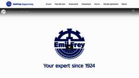 What Emilfrey.hu website looked like in 2020 (3 years ago)