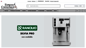 What Espressocoffeeshop.com website looked like in 2020 (4 years ago)