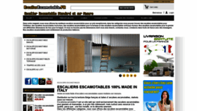 What Escalierescamotable.fr website looked like in 2020 (3 years ago)