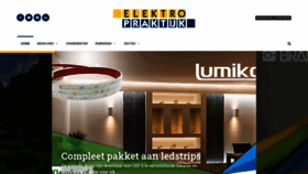 What Elektropraktijk.nl website looked like in 2020 (3 years ago)