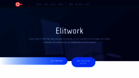 What Elitwork.com website looked like in 2020 (3 years ago)