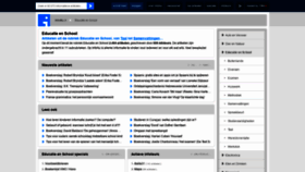 What Educatie-en-school.infonu.nl website looked like in 2020 (3 years ago)