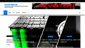 What Electric-ebike.com website looked like in 2020 (3 years ago)