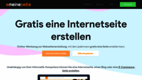 What Emeineseite.de website looked like in 2020 (3 years ago)