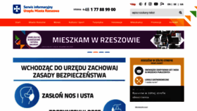 What Erzeszow.pl website looked like in 2020 (3 years ago)