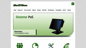 What Electrotac.ro website looked like in 2020 (3 years ago)