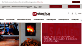 What Elastica-online.com website looked like in 2020 (3 years ago)