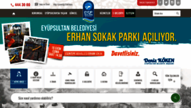 What Eyupkultursanat.com website looked like in 2020 (3 years ago)