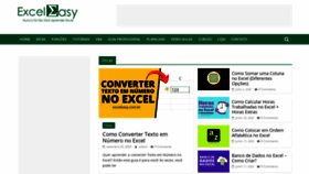What Exceleasy.com.br website looked like in 2020 (3 years ago)