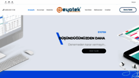 What Eyotek.com.tr website looked like in 2020 (3 years ago)
